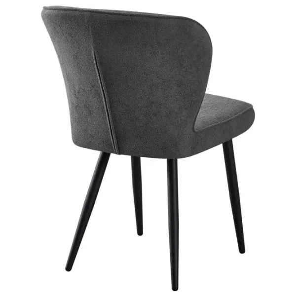 Scaun de bucătărie Fabrik Home RIO 2  Boucle/ Gray Black photo 5