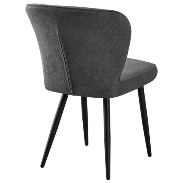 Scaun de bucătărie Fabrik Home RIO 2  Boucle/ Gray Black photo 5