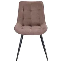 Кухонный стул Fabrik Home EVO Ткань/ Коричневый Черный
