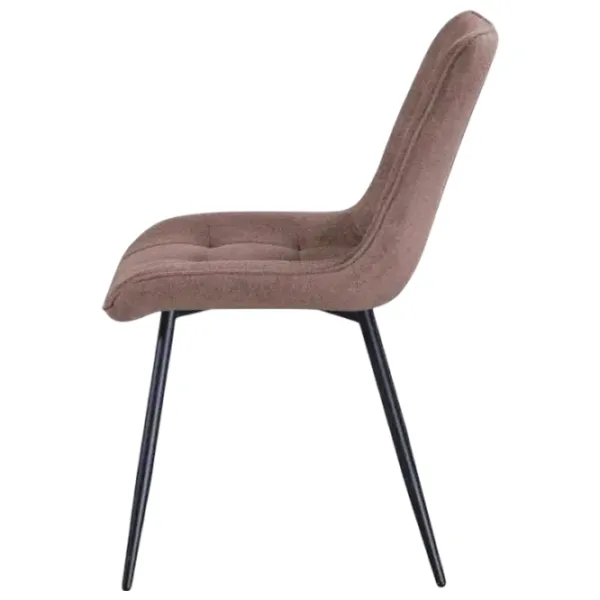 Кухонный стул Fabrik Home EVO Ткань/ Коричневый Черный photo 2