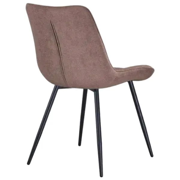 Кухонный стул Fabrik Home EVO Ткань/ Коричневый Черный photo 4