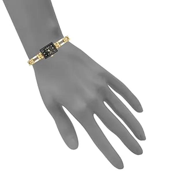 Ceas de mână pentru femei ANNE KLEIN 10/4898BKGP Cuarț / 28 x 16 mm photo 5