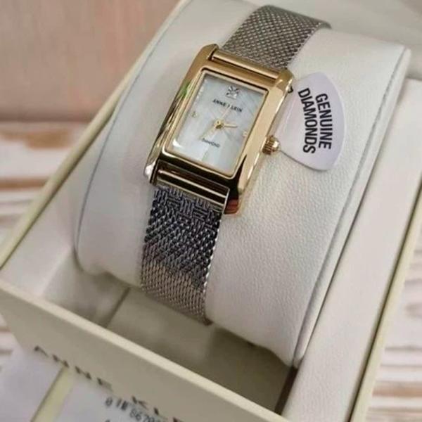 Ceas de mână pentru femei ANNE KLEIN AK/5233MPTT Cuarț / 30 x 20 mm photo 4