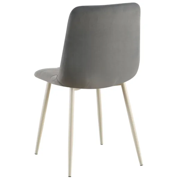 Кухонный стул Fabrik Home Ted Вельвет/ Тёмно-серый Beige photo 4