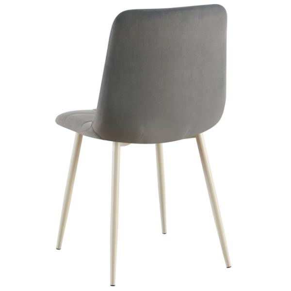Кухонный стул Fabrik Home Ted Вельвет/ Тёмно-серый Beige photo 4