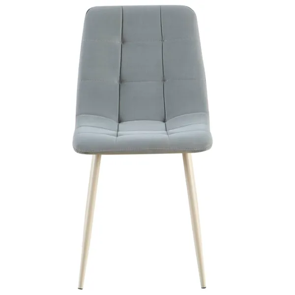 Scaun de bucătărie Fabrik Home Ted Velvet/ Light Gray Beige photo 1