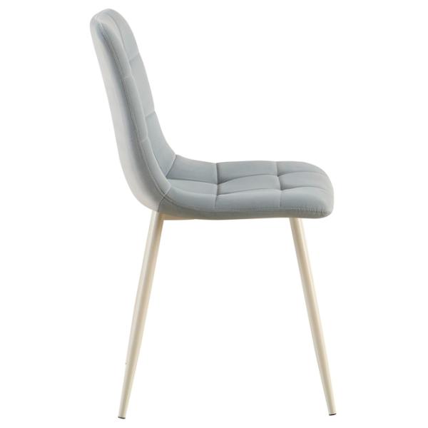Scaun de bucătărie Fabrik Home Ted Velvet/ Light Gray Beige photo 2