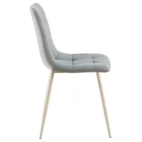 Кухонный стул Fabrik Home Ted Вельвет/ Светло Серый Beige photo 2