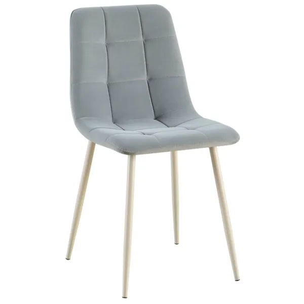 Scaun de bucătărie Fabrik Home Ted Velvet/ Light Gray Beige photo 3