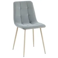 Кухонный стул Fabrik Home Ted Вельвет/ Светло Серый Beige photo 3