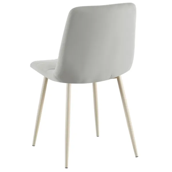 Scaun de bucătărie Fabrik Home Ted Velvet/ Light Gray Beige photo 4