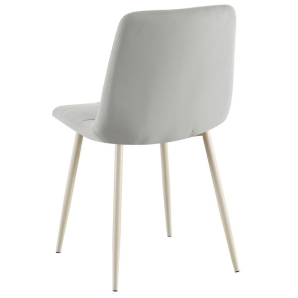 Scaun de bucătărie Fabrik Home Ted Velvet/ Light Gray Beige photo 4