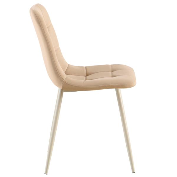Scaun de bucătărie Fabrik Home Ted Velvet/ Beige Beige photo 2