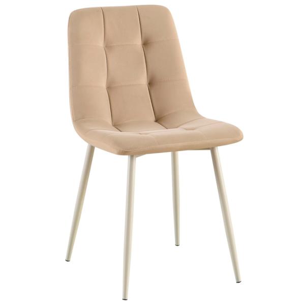 Scaun de bucătărie Fabrik Home Ted Velvet/ Beige Beige photo 3