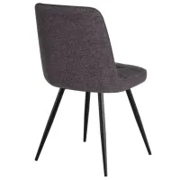 Кухонный стул Fabrik Home Sun Холст/ Тёмно-серый Черный photo 4