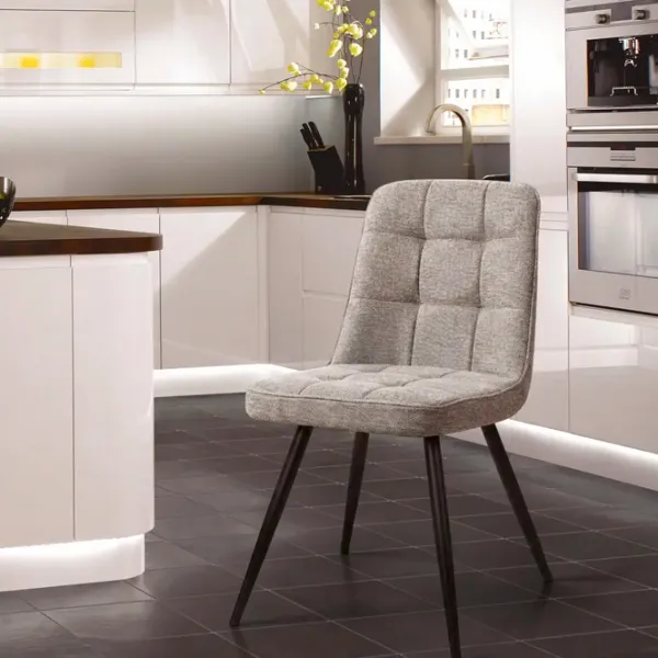Кухонный стул Fabrik Home Sun Холст/ Серый Черный photo 2