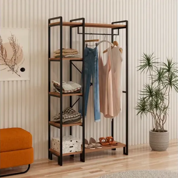 Dulap pentru antreu Trendy Rex PAL melaminat / Pine photo 5