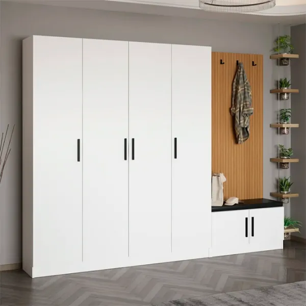 Dulap pentru antreu Trendy Noe PAL melaminat / White photo 6