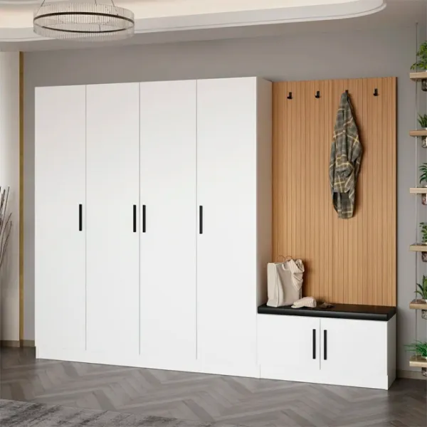 Dulap pentru antreu Trendy Noe PAL melaminat / White photo 7