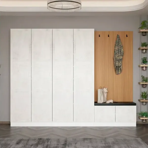 Dulap pentru antreu Trendy Noe PAL melaminat / White photo 3