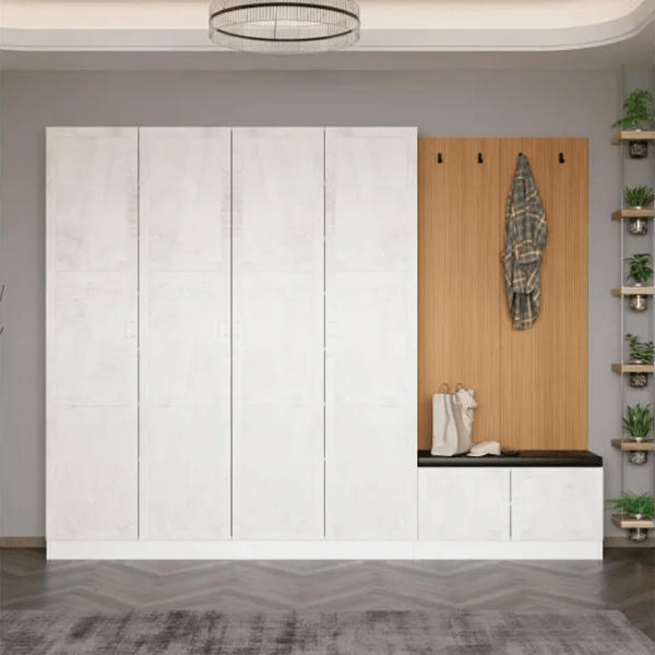 Dulap pentru antreu Trendy Noe PAL melaminat / White photo 3