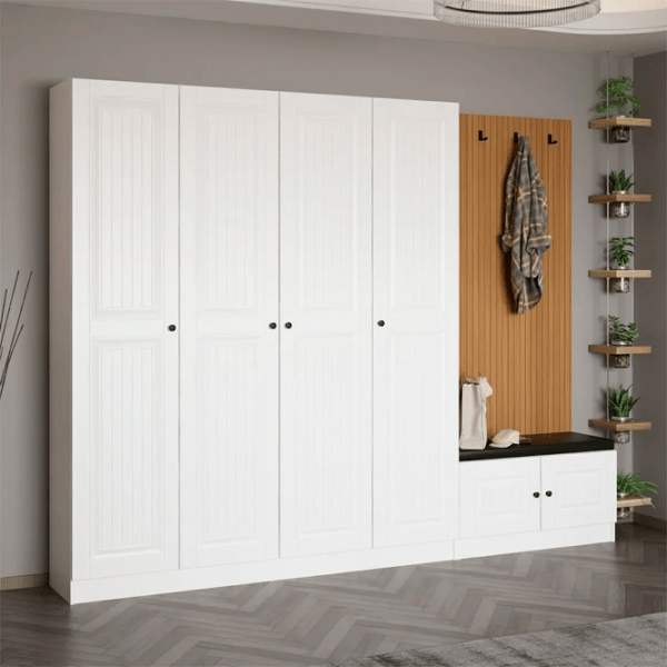 Dulap pentru antreu Trendy Noe PAL melaminat / White photo 6