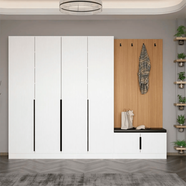 Dulap pentru antreu Trendy Noe PAL melaminat / White photo 5
