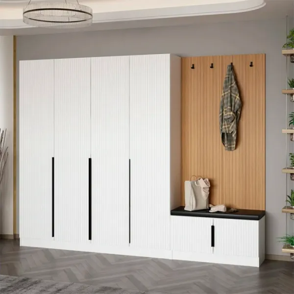 Dulap pentru antreu Trendy Noe PAL melaminat / White photo 7