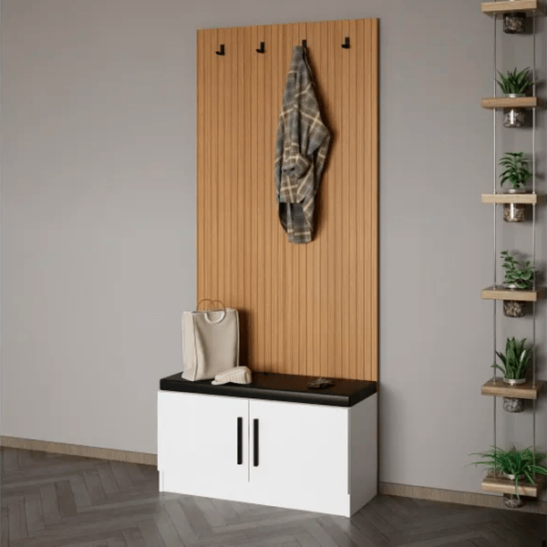 Dulap pentru antreu Trendy Noe PAL melaminat / White photo 3