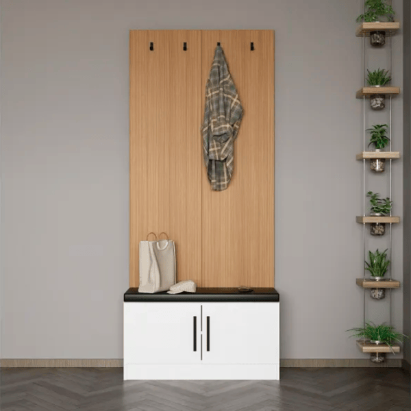 Dulap pentru antreu Trendy Noe PAL melaminat / White photo 4