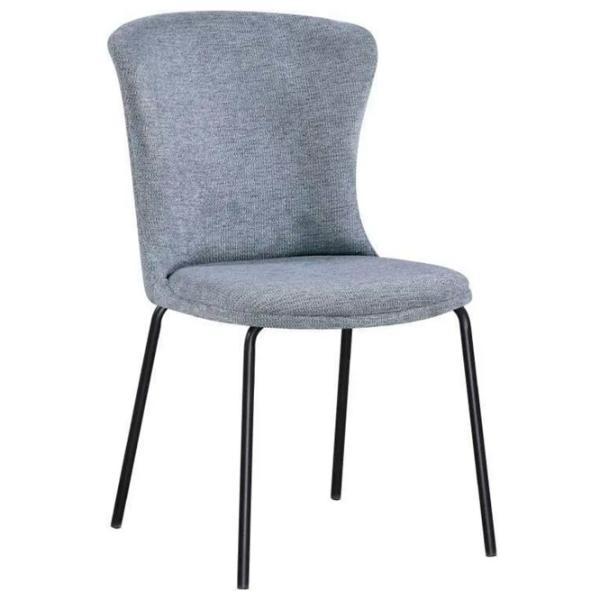 Кухонный стул Fabrik Home Tom Холст/ Серый Черный photo 3