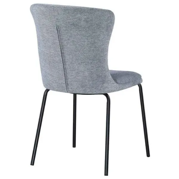 Кухонный стул Fabrik Home Tom Холст/ Серый Черный photo 5