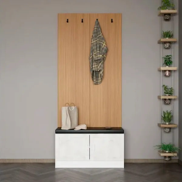 Dulap pentru antreu Trendy Noe PAL melaminat / White photo 3
