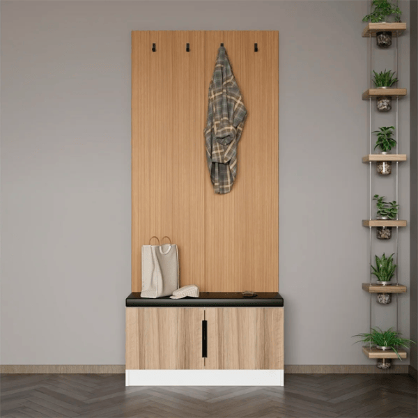 Dulap pentru antreu Trendy Noe PAL melaminat / Nuc photo 4