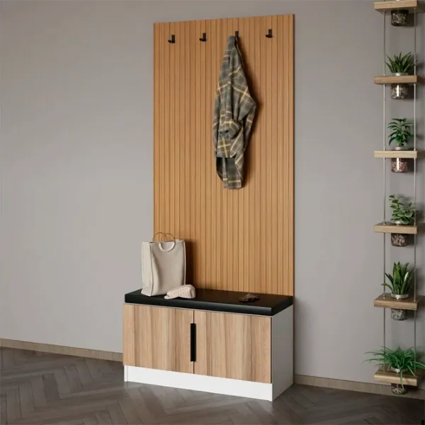 Dulap pentru antreu Trendy Noe PAL melaminat / Nuc photo 7
