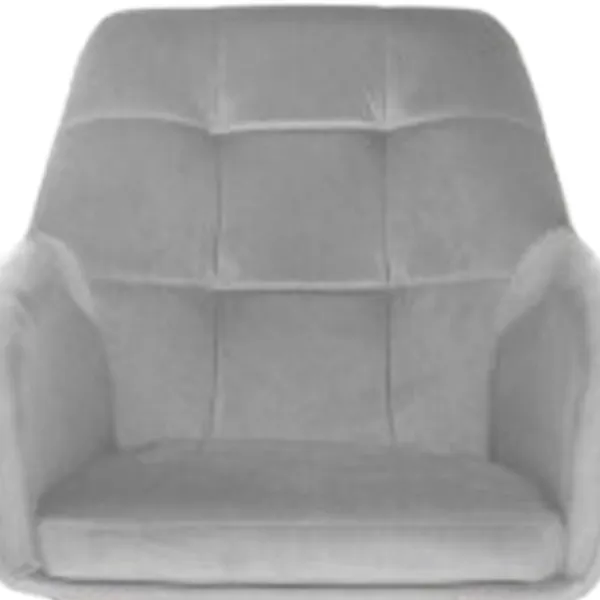 Scaun de bucătărie Fabrik Home UGO NEW Velvet/ Light Gray Black photo 5