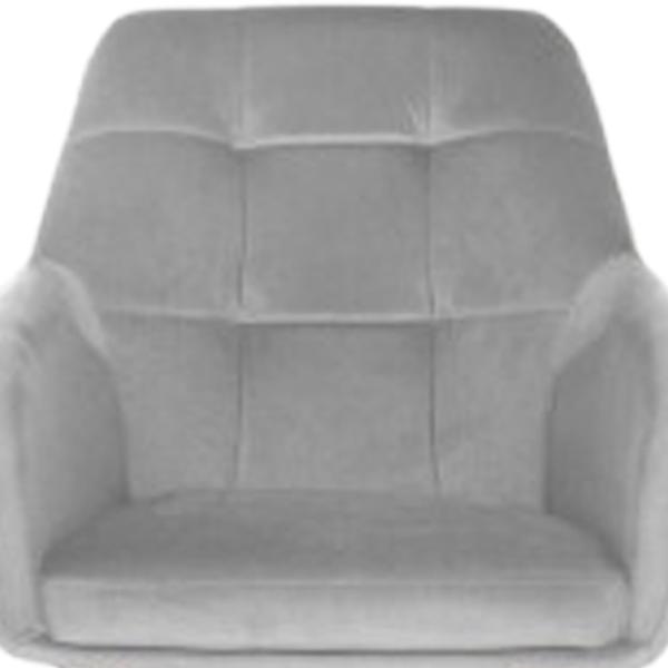Scaun de bucătărie Fabrik Home UGO NEW Velvet/ Light Gray Black photo 5