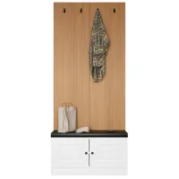 Dulap pentru antreu Trendy Noe PAL melaminat / White