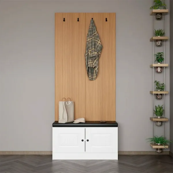 Dulap pentru antreu Trendy Noe PAL melaminat / White photo 2