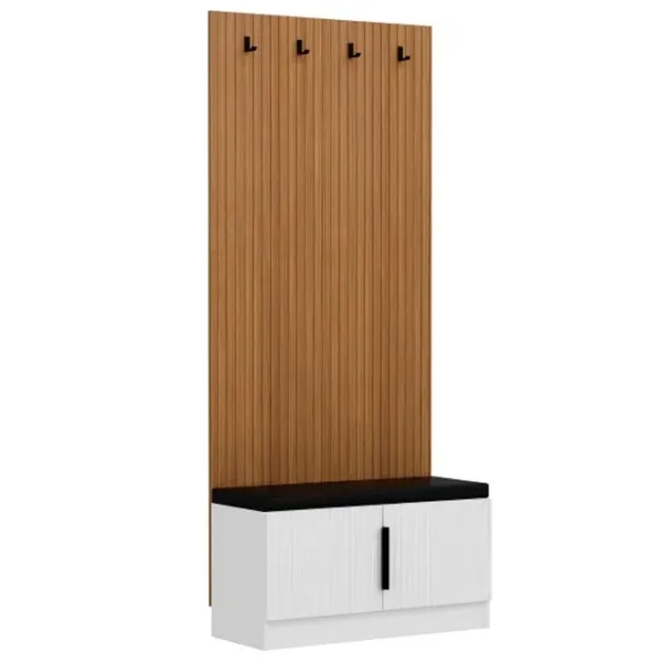 Dulap pentru antreu Trendy Noe PAL melaminat / White photo 2