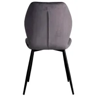Scaun de bucătărie Fabrik Home Ken Velvet/ Dark Gray Black photo 5