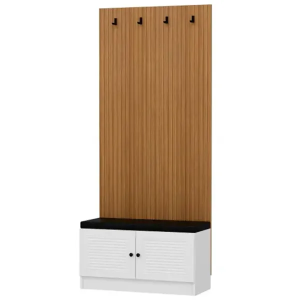 Dulap pentru antreu Trendy Noe PAL melaminat / White photo 3