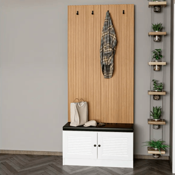 Dulap pentru antreu Trendy Noe PAL melaminat / White photo 6