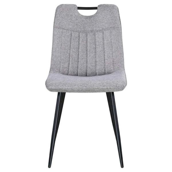 Scaun de bucătărie Fabrik Home KIP Pânză de iută/ Light Gray Black photo 1