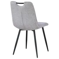 Scaun de bucătărie Fabrik Home KIP Pânză de iută/ Light Gray Black photo 5