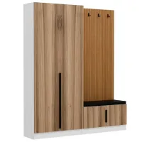 Dulap pentru antreu Trendy Noe PAL melaminat / Nuc