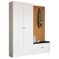 Dulap pentru antreu Trendy Noe PAL melaminat / White