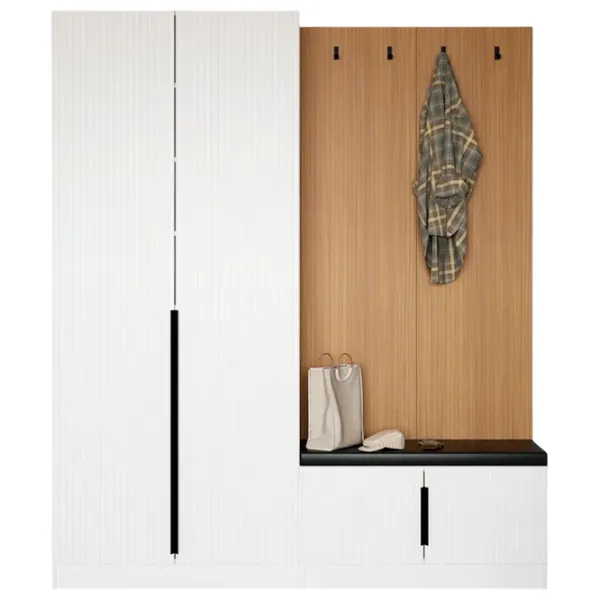 Dulap pentru antreu Trendy Noe PAL melaminat / White photo 1