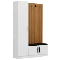 Шкаф для прихожей Trendy Noe ДСП меламин / White