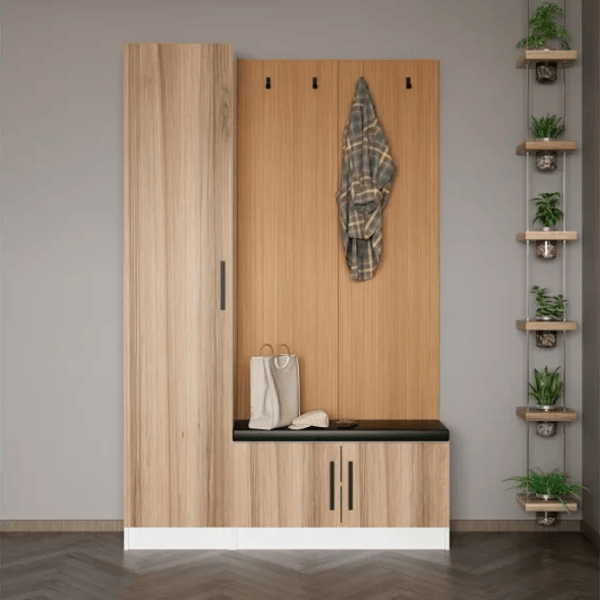 Dulap pentru antreu Trendy Noe PAL melaminat / Nuc photo 5